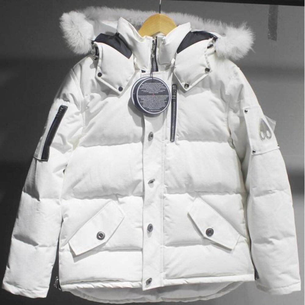 Scissor Hooded Plush Down Jacket
